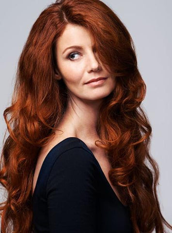 Vibrant Auburn Halo Extensions