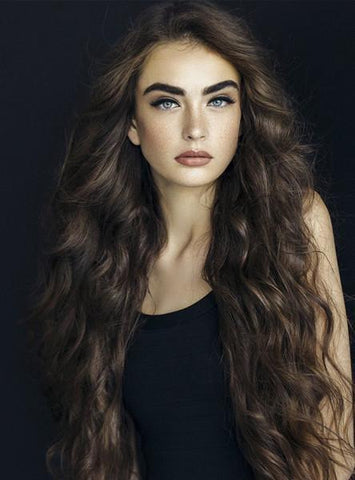 Dark Brown Remy Human Hair