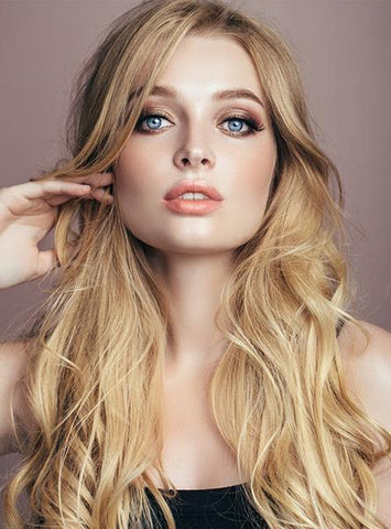 Dirty Blonde Halo Extensions