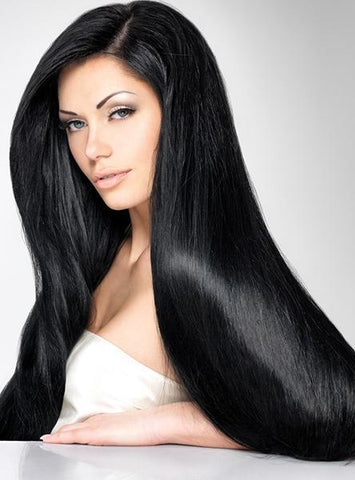 Jet Black Halo Extensions